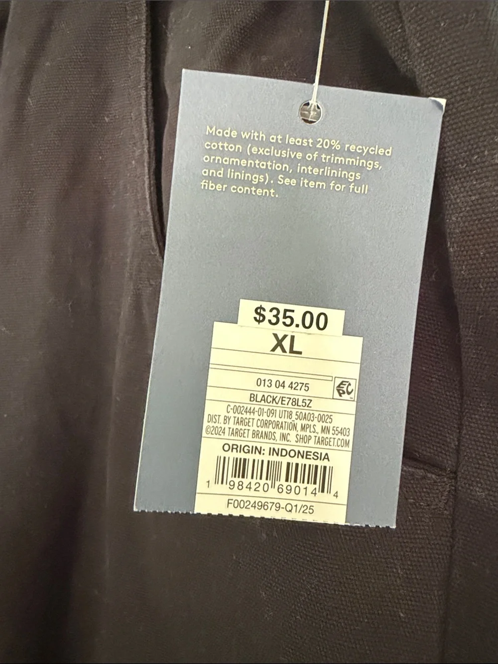 Universal Thread NWT Women's Black Wide Leg Elastic Waist Pants Size XL - Picture 3 of 6